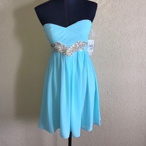 NWT GIANNI BINI Crystal Embellished Dress Small